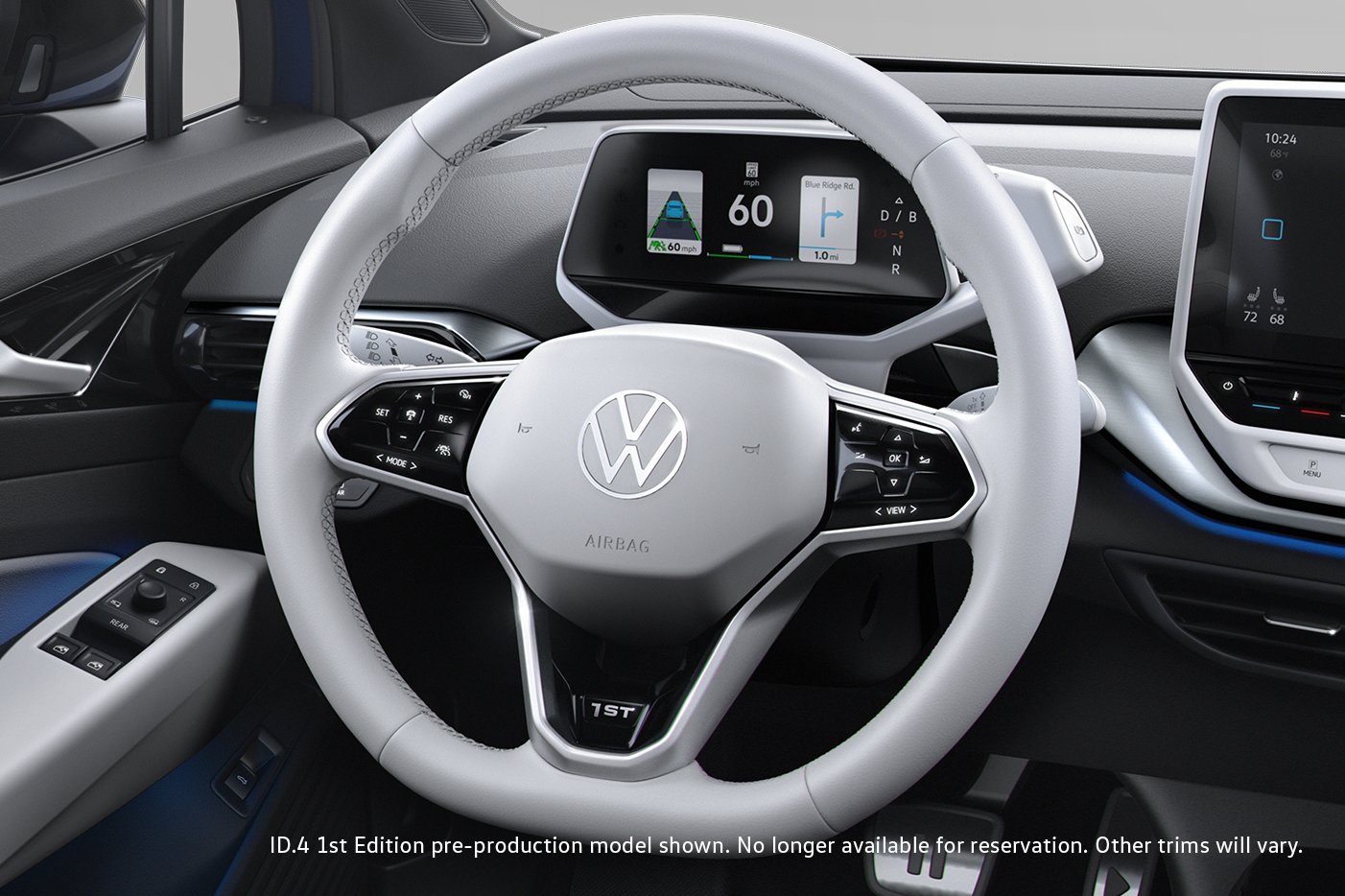 The ID.4 steering wheel