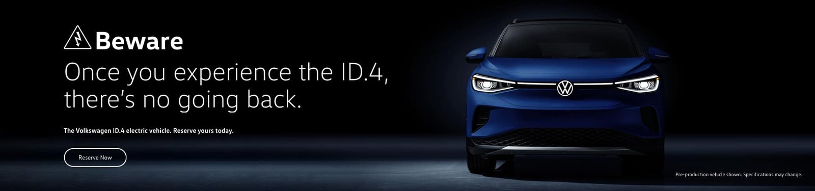 All-new Volkswagen ID.4 electric vehicle