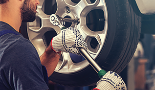 Rotating tires