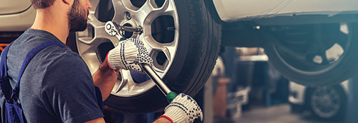 Rotating vehicle tires