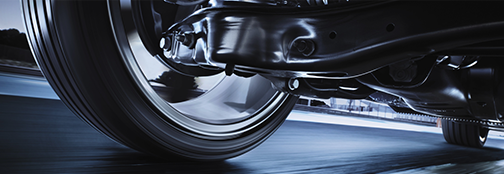 Checking the wheel alignment
