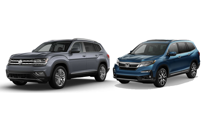 volkswagen atlas vs honda pilot