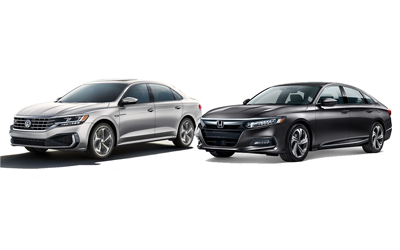 volkswagen passat vs honda accord